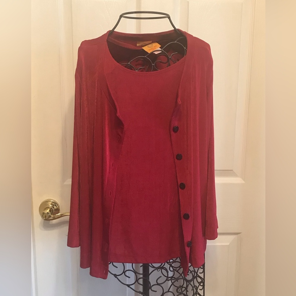 RUBY Rd. Jacket with Shell Sz. Petite L